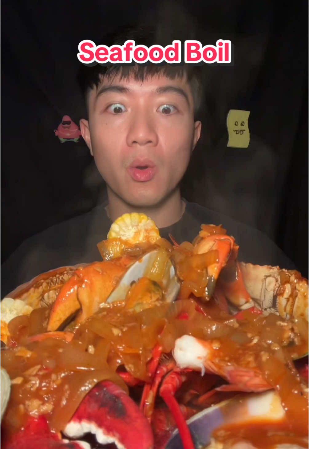 Trying the Bikini Bottom boil